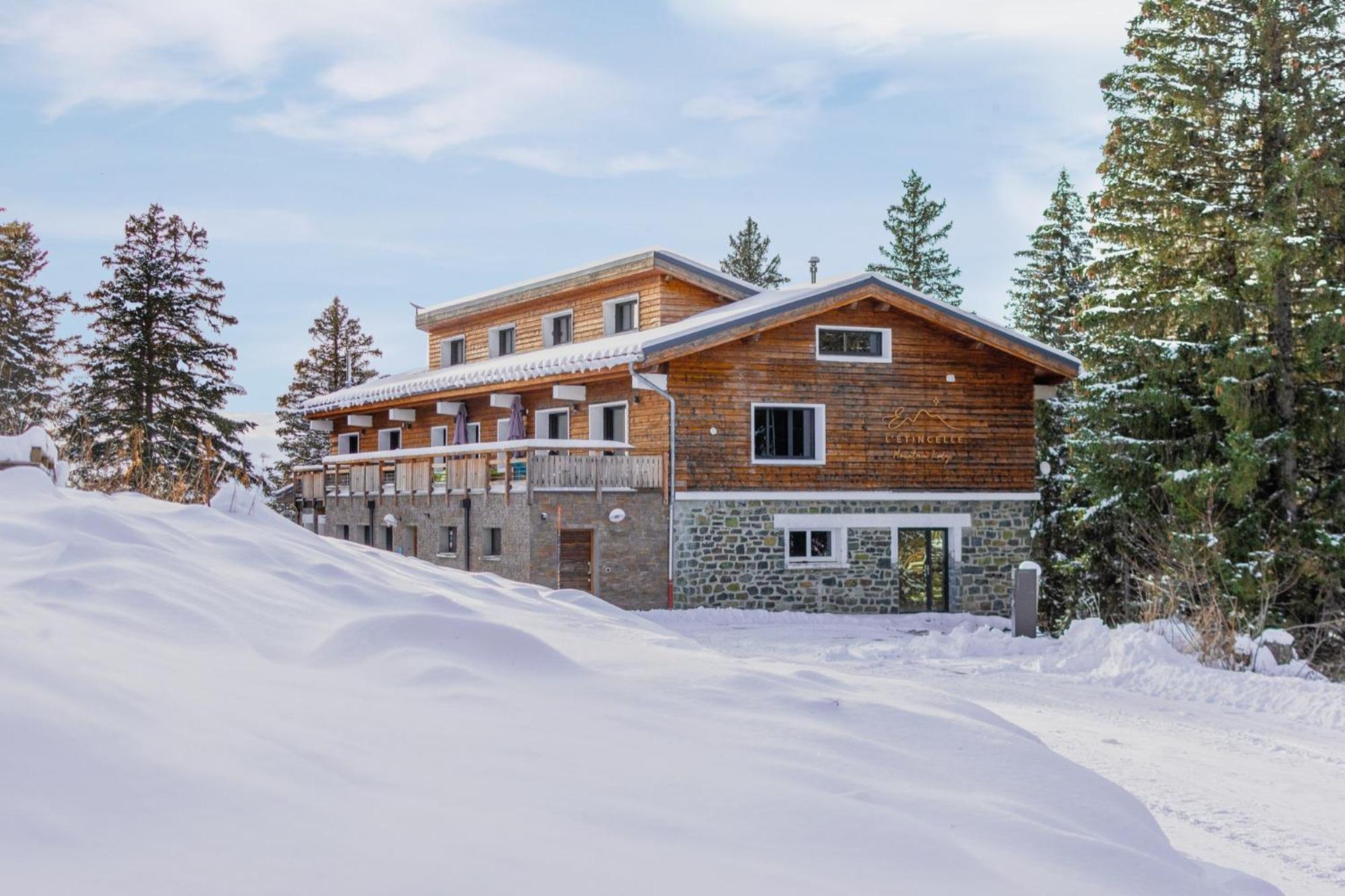 שמרוסה L'Etincelle Mountain Lodge מראה חיצוני תמונה